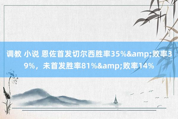 调教 小说 恩佐首发切尔西胜率35%&败率39%，未首发胜率81%&败率14%