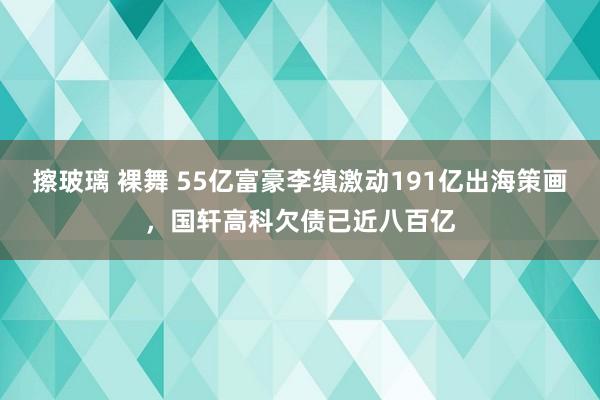 擦玻璃 裸舞 55亿富豪李缜激动191亿出海策画，国轩高科欠债已近八百亿